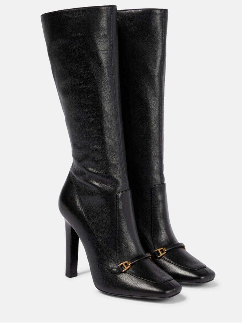 AUTHENTIC SAINT LAURENT CAMDEN SHINY HAMMERED LEATHER BOOTS